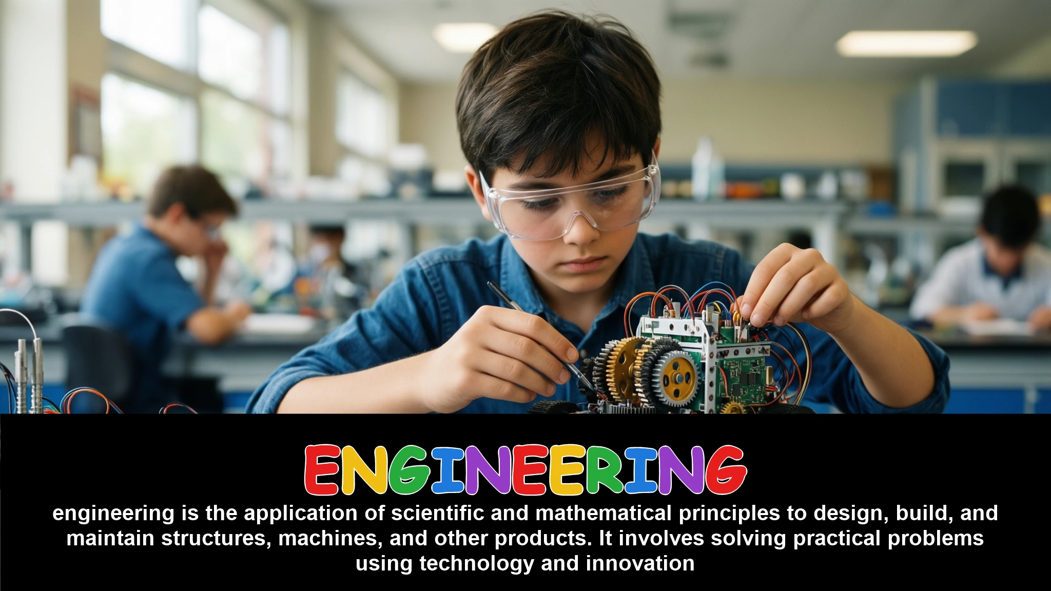 English Illustration for engineering